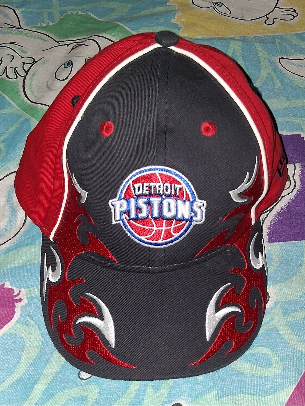Y2K New Era Detroit Pistons Vintage Basketball Hat Bad Boys